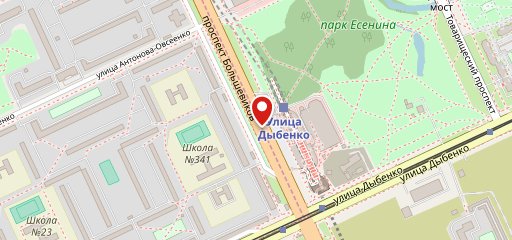 спорт-бар на карте