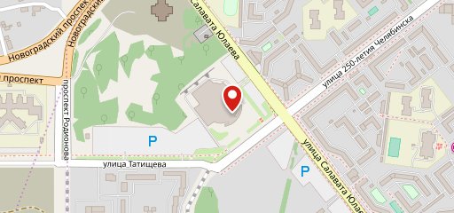 Трактор на карте