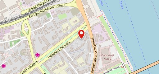 Спорт бар на карте