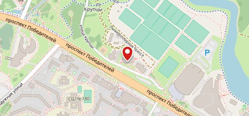 Спорт-кафе Горожане на карте