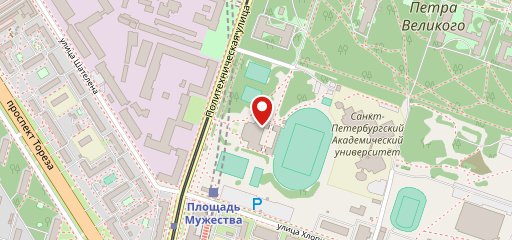 Спорт-кафе «Политехник» на карте