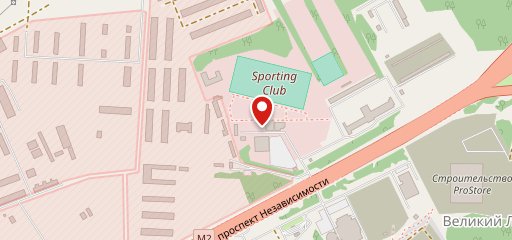 Sporting club на карте