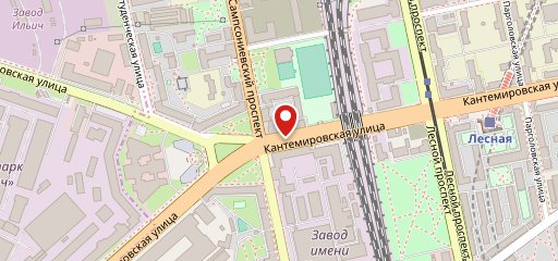 Спортивный клуб и кафе на карте