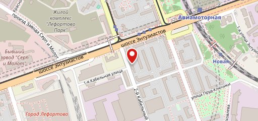 Спот СВОИ Авиамоторная на карте