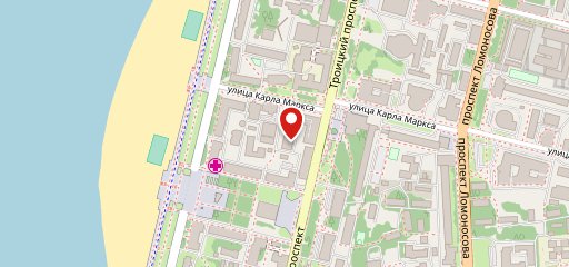 Весенний сад, ресторан на карте