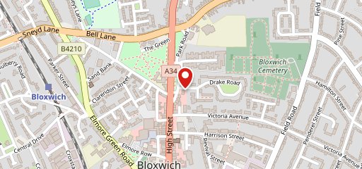Spring Garden bloxwich на карте