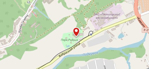 Парк Родник на карте