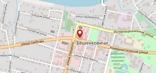 Спутник на карте
