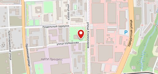 Спутник на карте