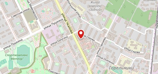 Спутник на карте
