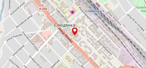 Спутник на карте