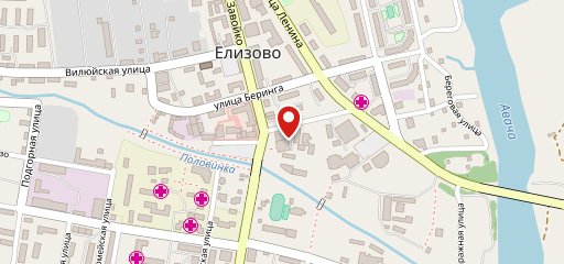 Спутник на карте
