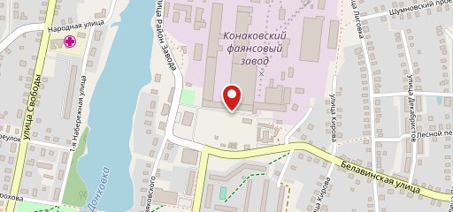 Сквер кафе на карте