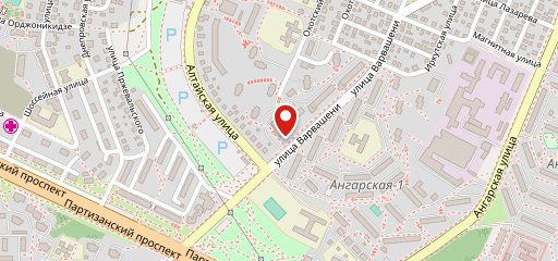 Столовая на карте