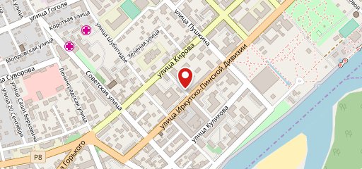 Сталовая на карте