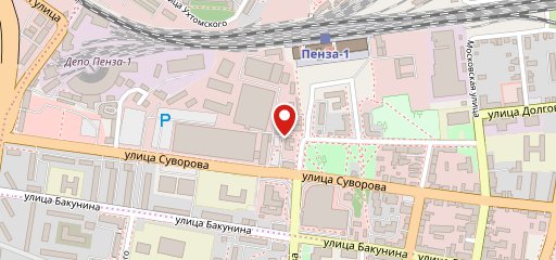 Станция, ночной клуб на карте