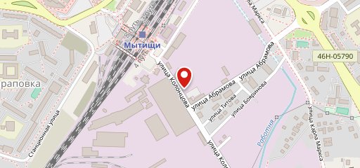 Станция Мытищи на карте