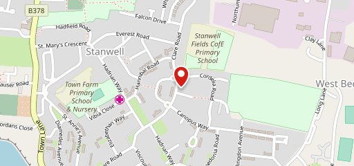 Stanwell Kebab House на карте