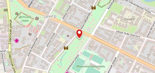 Старая крепость на карте