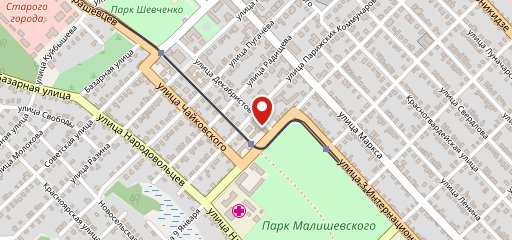 Старая Мельница на карте