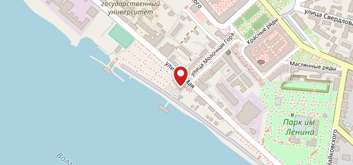 Старая пристань на карте