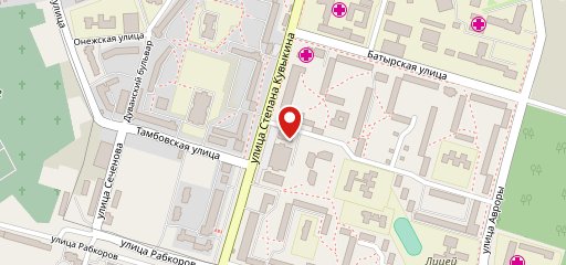 Старая Уфа, кафе-бар на карте