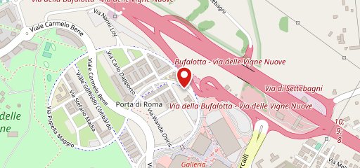 Starbucks - Porta di Roma на карте