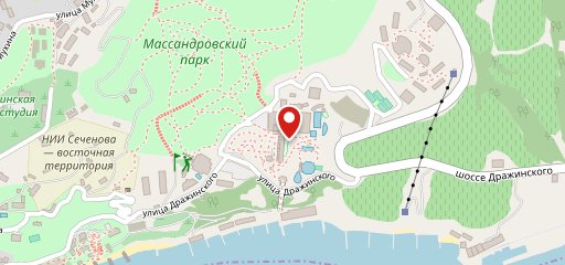 Старик и рыба на карте
