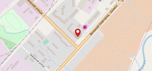 Старорусская мельница на карте