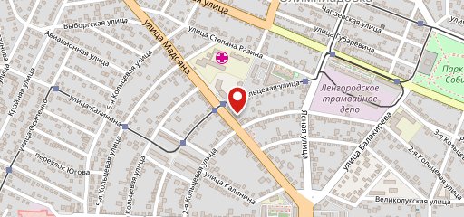 Старое Место на карте