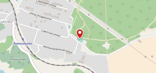 Старт Лыжной Трассы Ромашково на карте