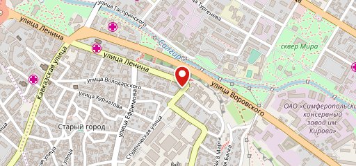 Старый Город на карте