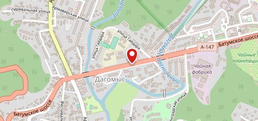 Старый город на карте