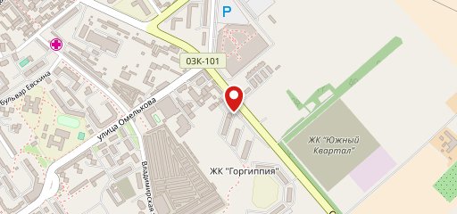 Старый Хутор на карте