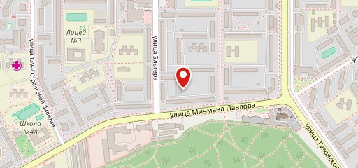 Старый лес на карте
