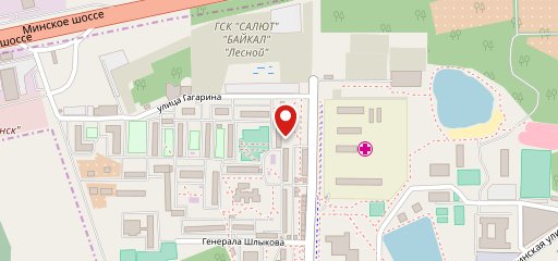 Старый замок на карте