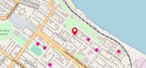 Старый Арбат на карте