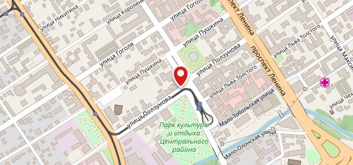 Старый город на карте