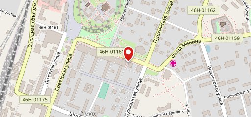 Старый город на карте
