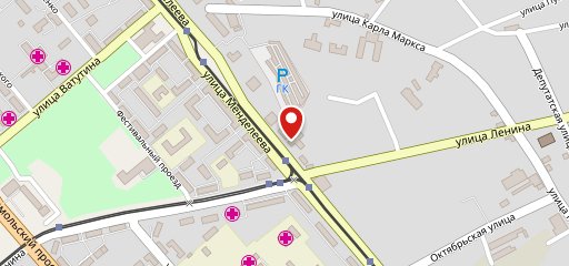 Старый город на карте
