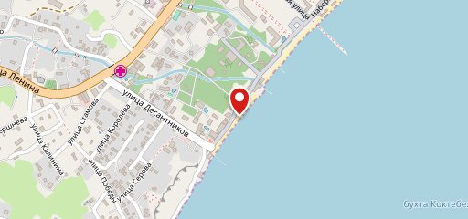 Старый Крым на карте