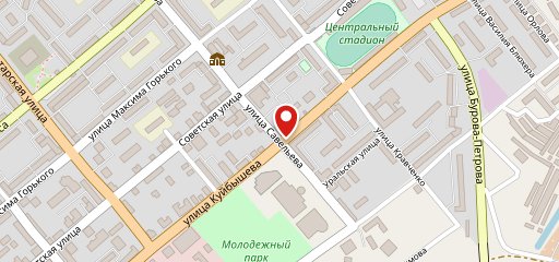 Старый Курган на карте