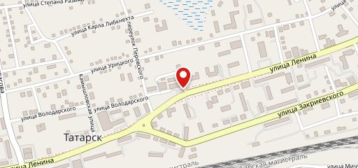 Гостиница Заря на карте