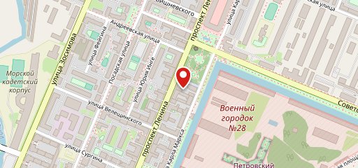 Старый чемодан на карте