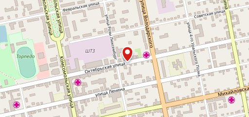 Старый дворик на карте