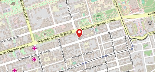 Старый Город, Кафе на карте