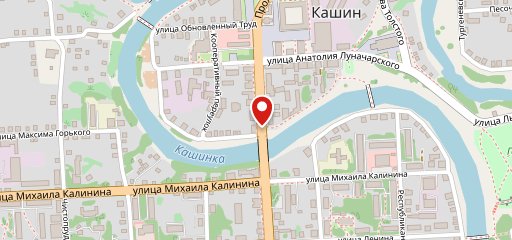 Старый Кашин на карте