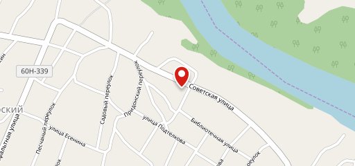 Старый причал на карте