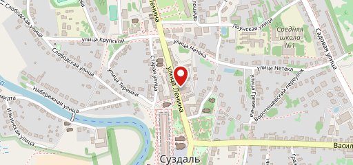 Старый Суздаль на карте