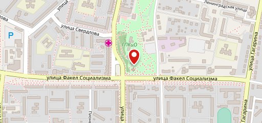 Старый замок на карте